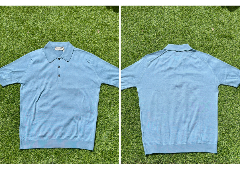 Knitwear :: JOHN SMEDLEY ISIS COTTON POLO SHIRT