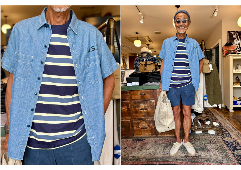 FAR AFIELD ベージュジャケット サイズ1 Far Afield Bisset Linen