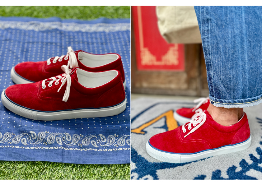 ボーイズマーケット別注 DIEMME(ディエッメ)ISEO デニムスエード