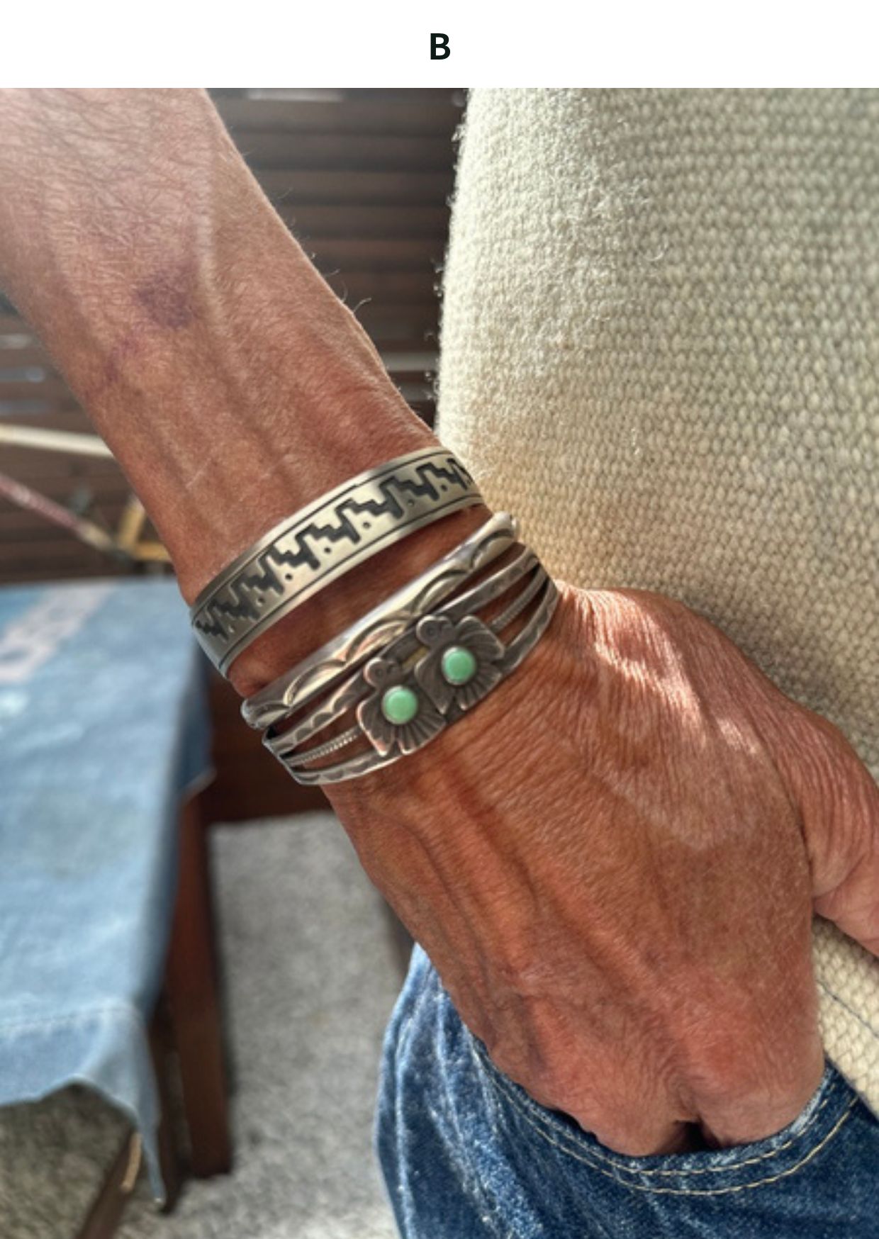 アクセサリー Navajo Indian Jewelry MT Bangle Accessories :: Native American Indian Jewelry Navajo Bangle(Ralph
