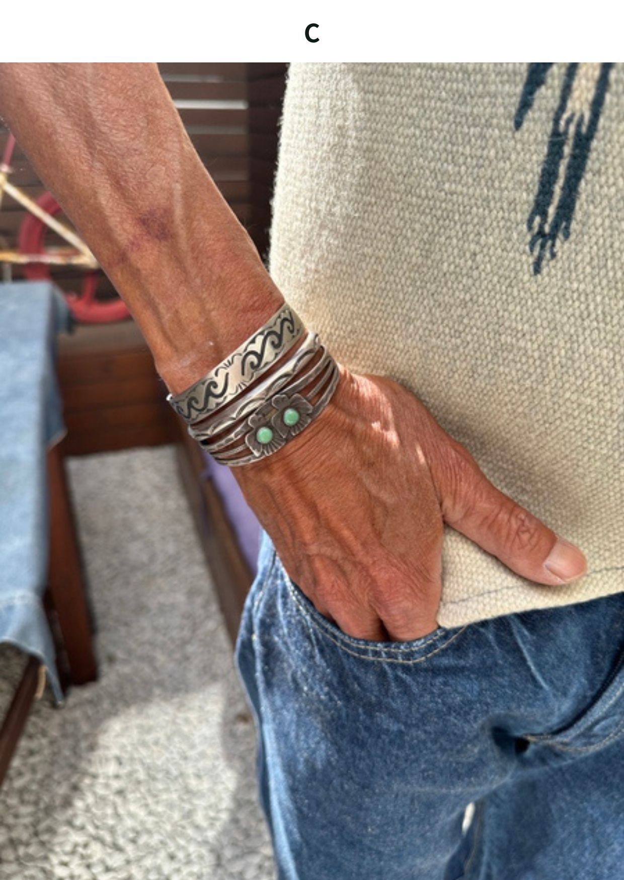 Accessories :: Native American Indian Jewelry Navajo Bangle(Ralph