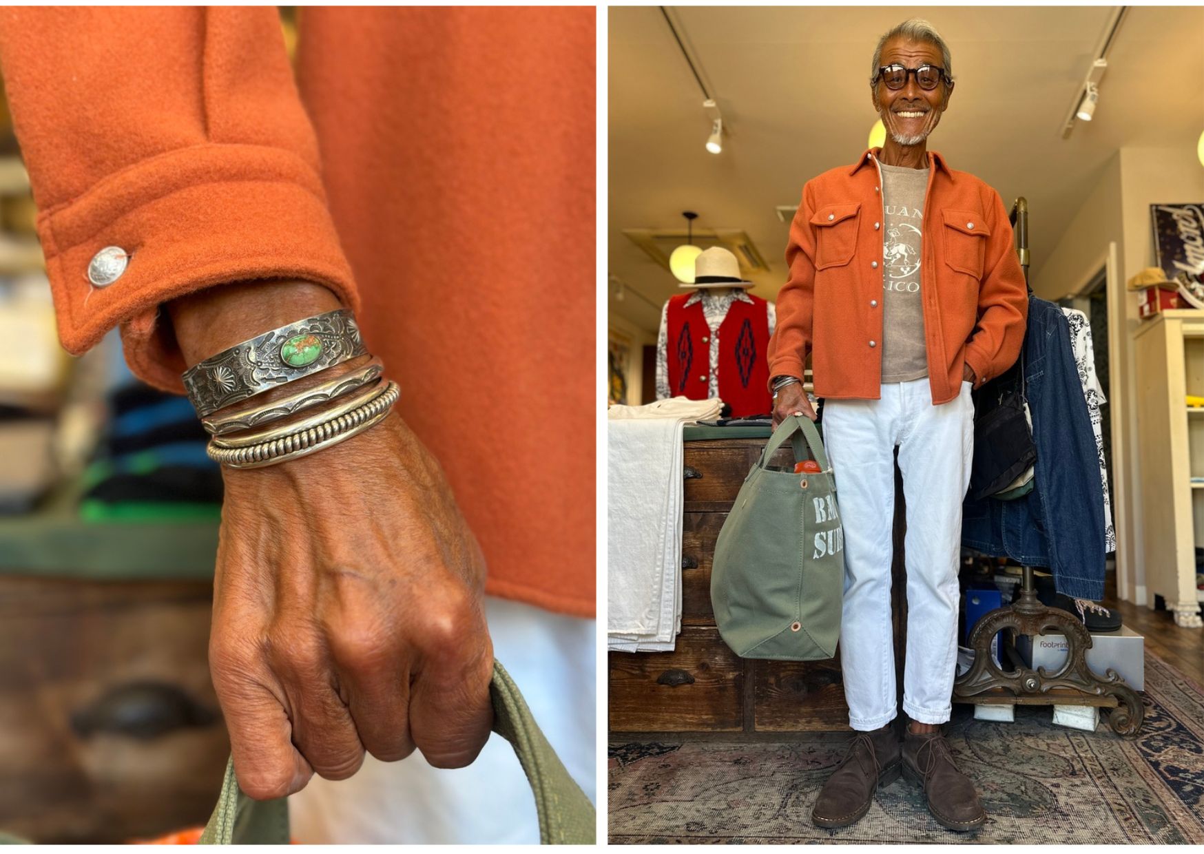 B*O様 ヴィンテージバングル　1930年代 フレッドハービー Accessories :: Vintage 1930s Navajo Fred Harvey Bangle