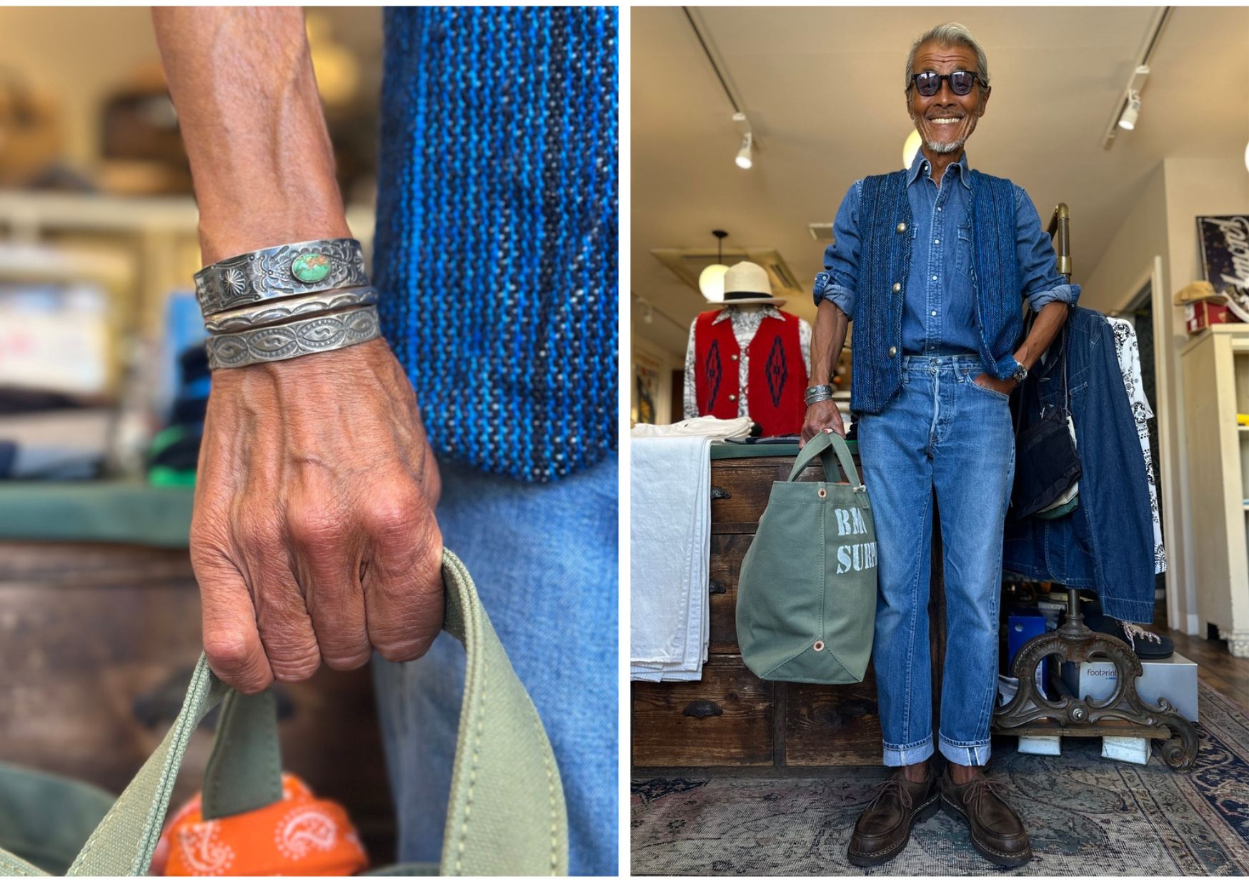 Accessories :: Vintage 1930s Navajo Fred Harvey Bangle