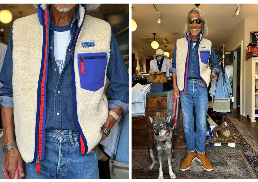 【試着のみ】Patagonia レトロ ベスト 2T Patagonia [パタゴニア] M's Classic Retro-X Vest [23048-23