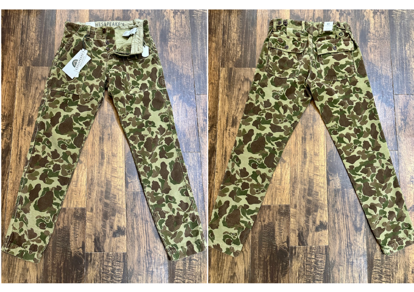 Bottoms :: CHESAPEAKE'S Bespoke Hunter Camouflage Corduroy Baker Pants
