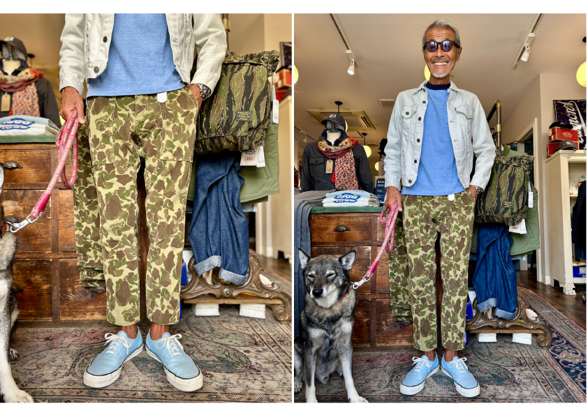 Bottoms :: CHESAPEAKE'S Bespoke Hunter Camouflage Corduroy Baker Pants