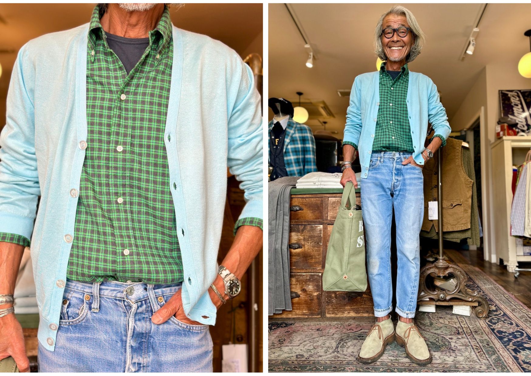 Shirts :: Boys Market Original Dead Stock Fabric Canclini McKenzie