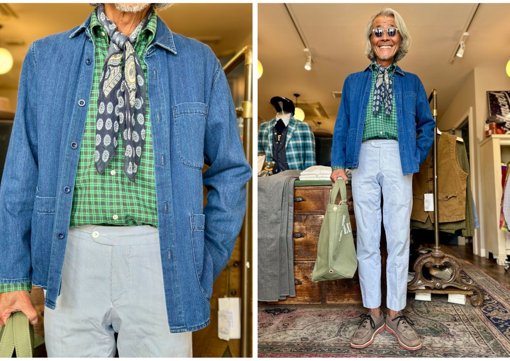 Shirts :: Boys Market Original Dead Stock Fabric Canclini McKenzie