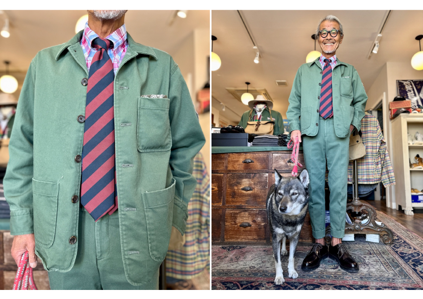 Jacket/Outerwear :: Boys Market Original Dead stock fabric