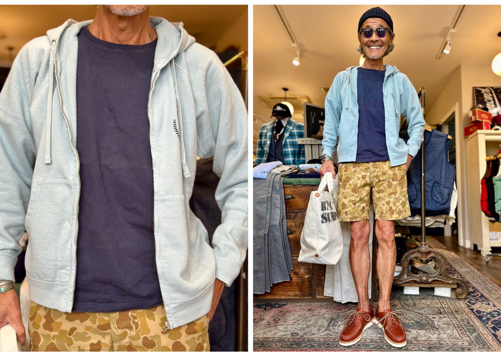 Cutsew/Sweat :: Felco×Boys Market Original Hooded Zip Sweatshirt