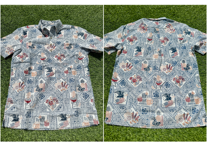 S新品未使用　ReynSpooner ✖️MARINES 米軍限定コラボシャツ M新品未使用 ReynSpooner ✖️MARINES米軍限定コラボシャツ