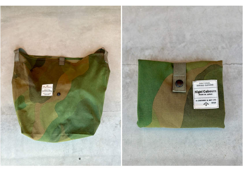 Bags :: Nigel Cabourn FADE BRUSH CAMO MULTI BAG