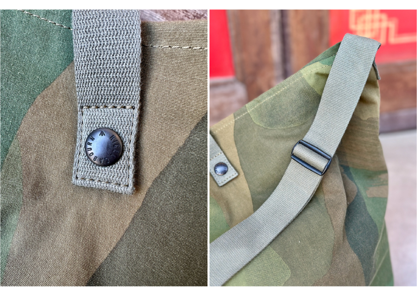 Bags :: Nigel Cabourn FADE BRUSH CAMO MULTI BAG