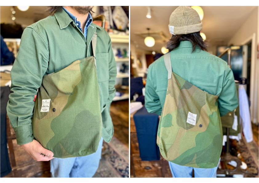Bags :: Nigel Cabourn FADE BRUSH CAMO MULTI BAG