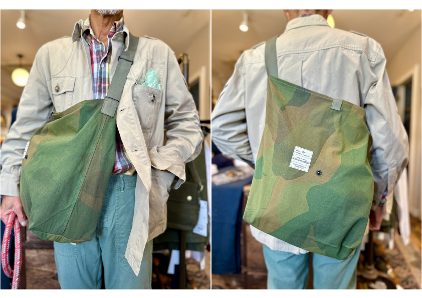 Bags :: Nigel Cabourn FADE BRUSH CAMO MULTI BAG