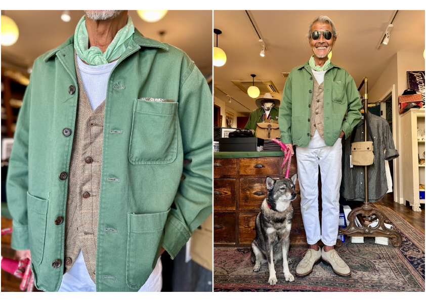 Jacket/Outerwear :: Nigel Cabourn Hemp Linen Check Vest Jacket/Outerwear :: Nigel Cabourn Hemp Linen Check Vest