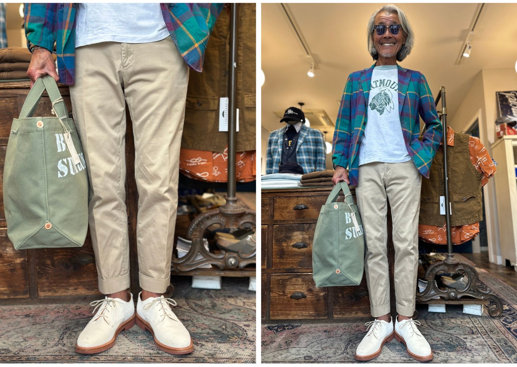 ボーイズマーケット ルメイウール Le meilleurチノパン　ベージュ　34 Bottoms :: Le meilleur Weapon Chino