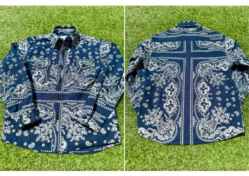 Jacket/Outerwear :: Le meilleur Cotton Linen Bandana Fabric CPO