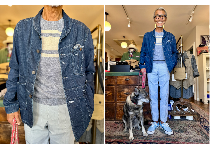 Jacket/Outerwear :: Le meilleur Cotton Linen Denim Coveralls