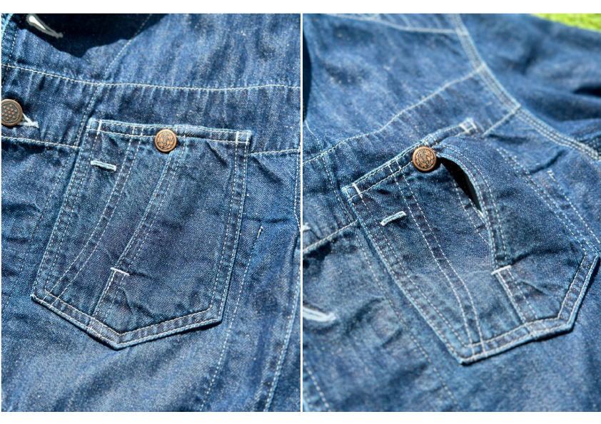 Jacket/Outerwear :: Le meilleur Cotton Linen Denim Coveralls