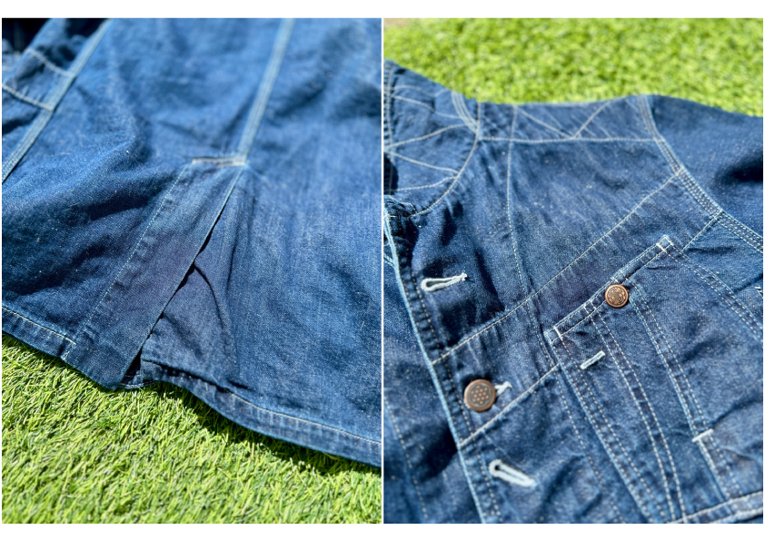 Boysmarket カバーオール Le meilleur Jacket/Outerwear :: Le meilleur Cotton Linen Denim Coveralls