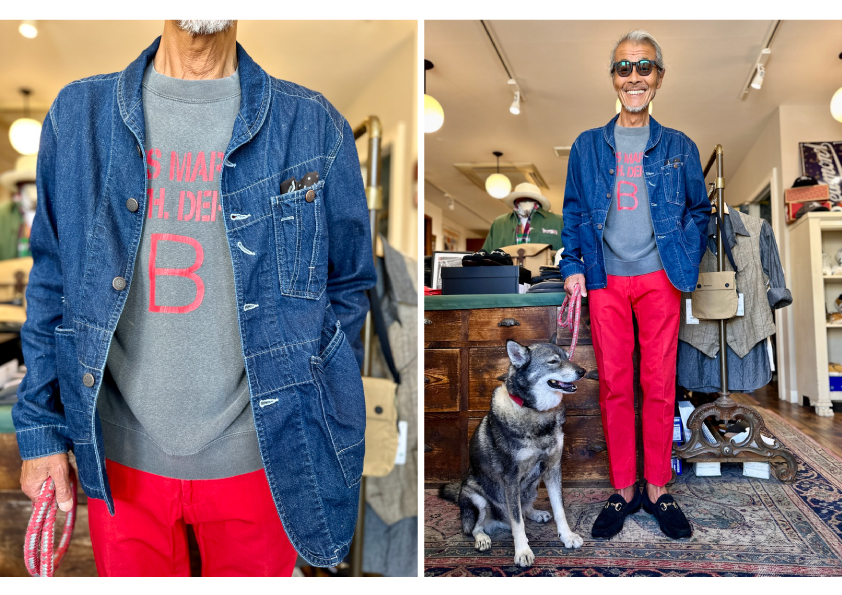 Jacket/Outerwear :: Le meilleur Cotton Linen Denim Coveralls