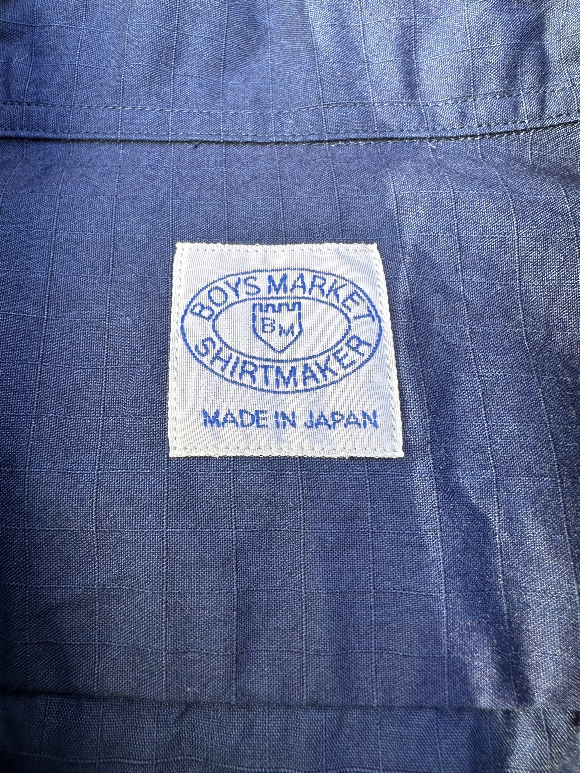 ろま☆インディゴ＆ネイビー 50%OFF【CAMBIO(カンビオ)】Vintage Like Indigo Check Shirts